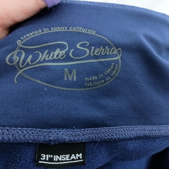 WHITE SIERRA Outdoor Navy Blue Track Pants Joggers Relaxed Fit (#1,551) - Picture 2 of 10